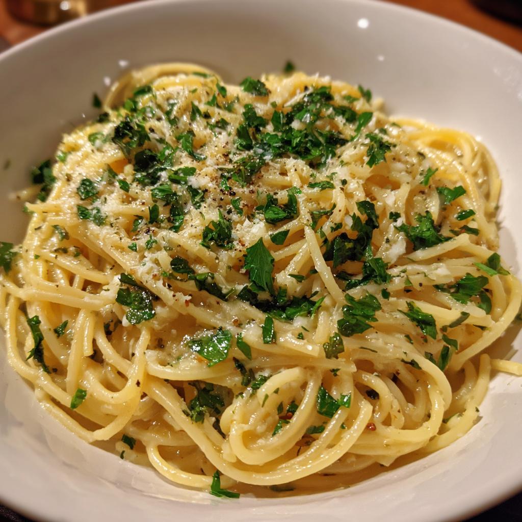 Pasta Cremosa all'Aglio e Parmigiano - detail 1
