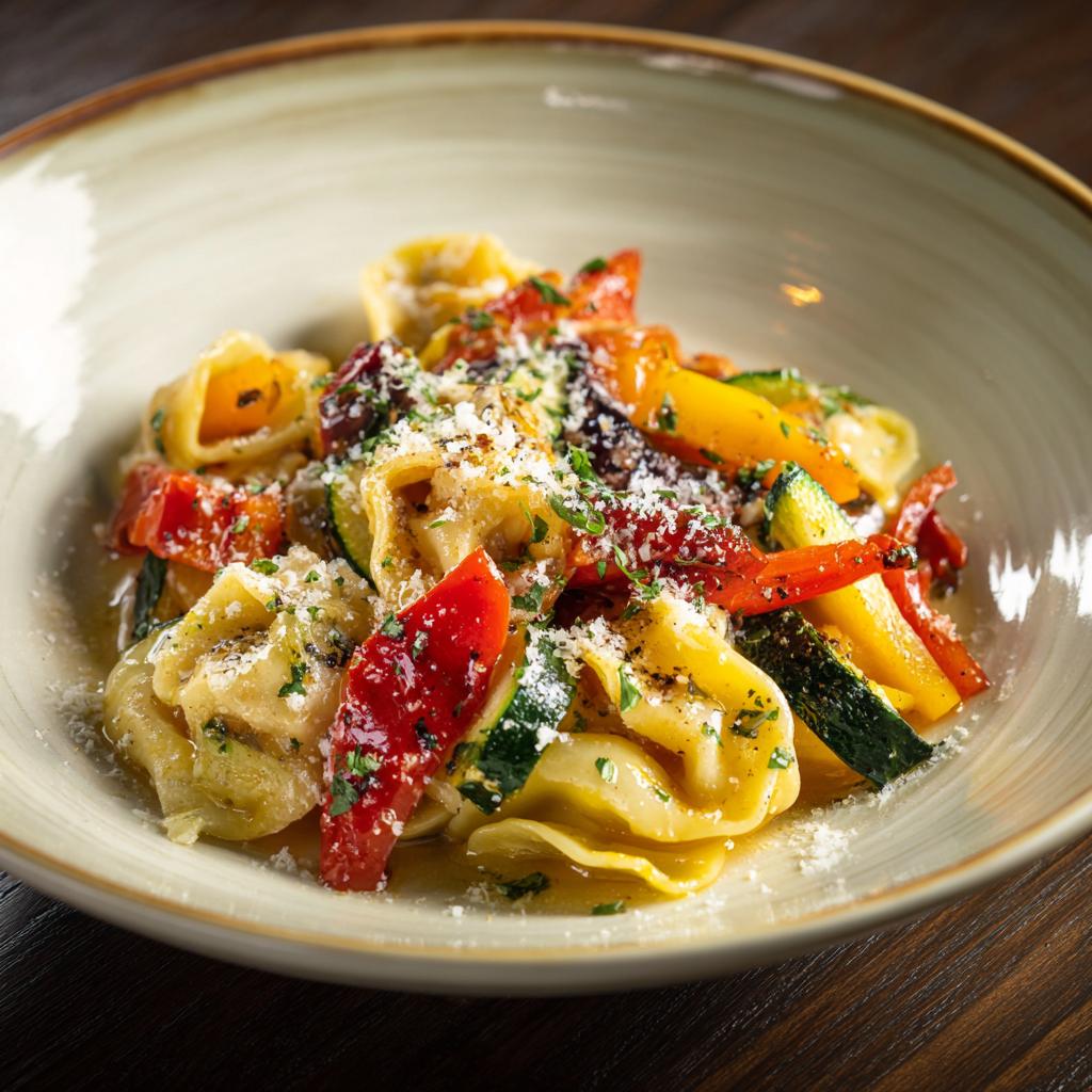 Pasta Gourmet con Verdure di Stagione - detail 1