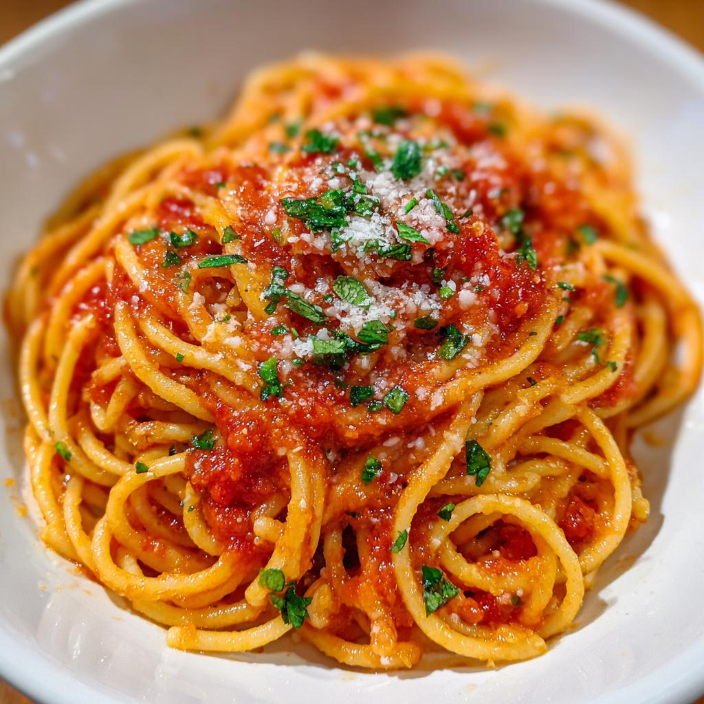 Pasta al Pomodoro - detail 1