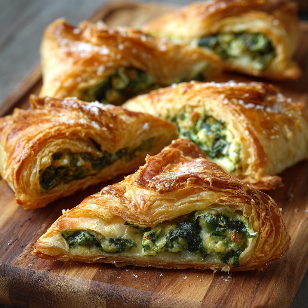 Sfoglie Salate con Spinaci e Ricotta