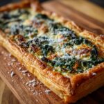 Torta Salata di Pasta Sfoglia con Spinaci e Ricotta
