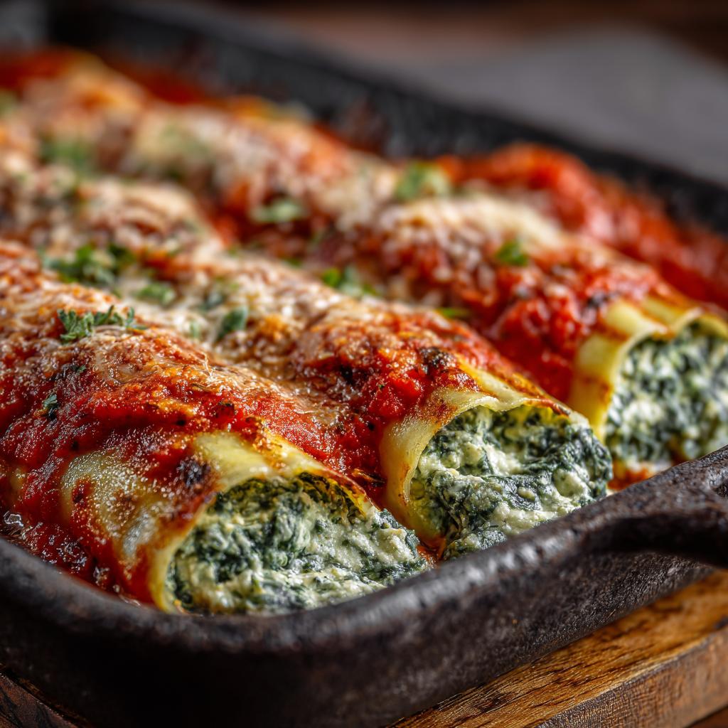 Cannelloni Ricotta e Spinaci