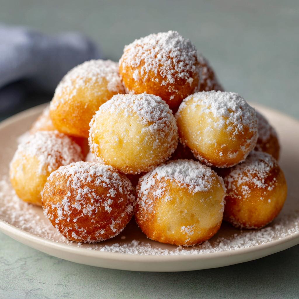 Castagnole al Forno Senza Burro