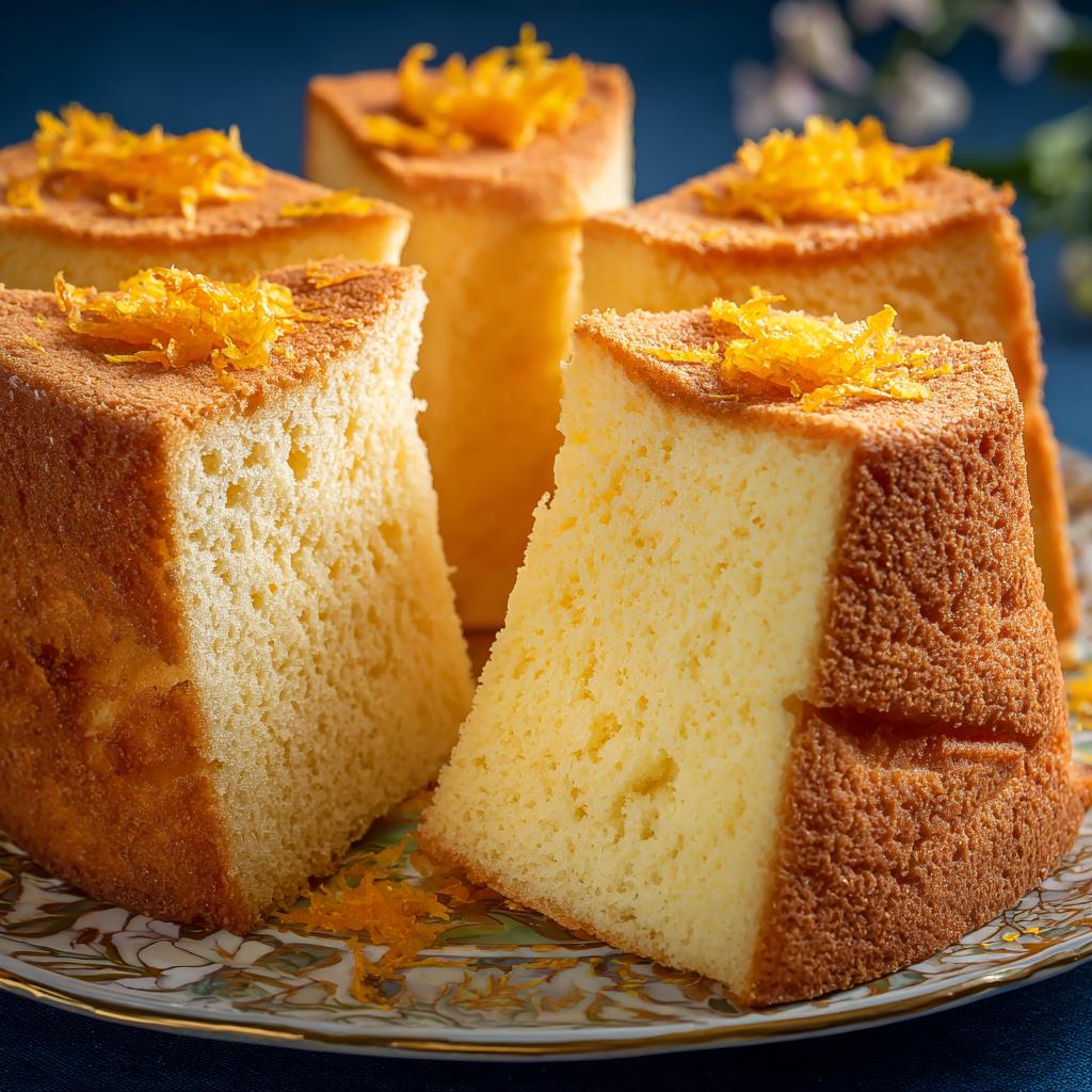 Chiffon Cake All'Arancia