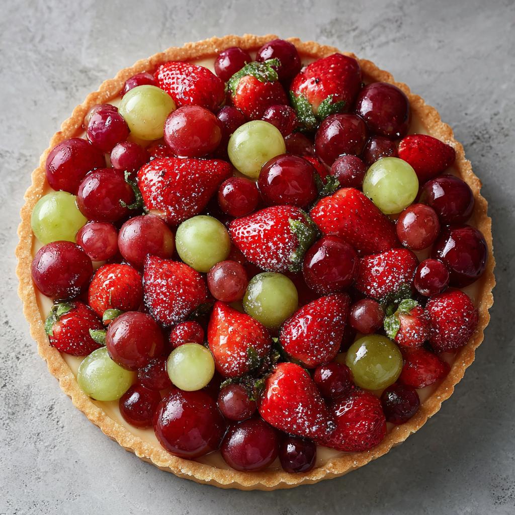 Crostata di Fragole e Uva - detail 1