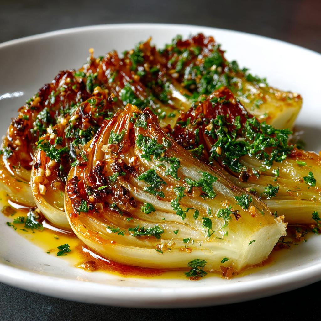 Finocchi in Agrodolce Cotti in Padella