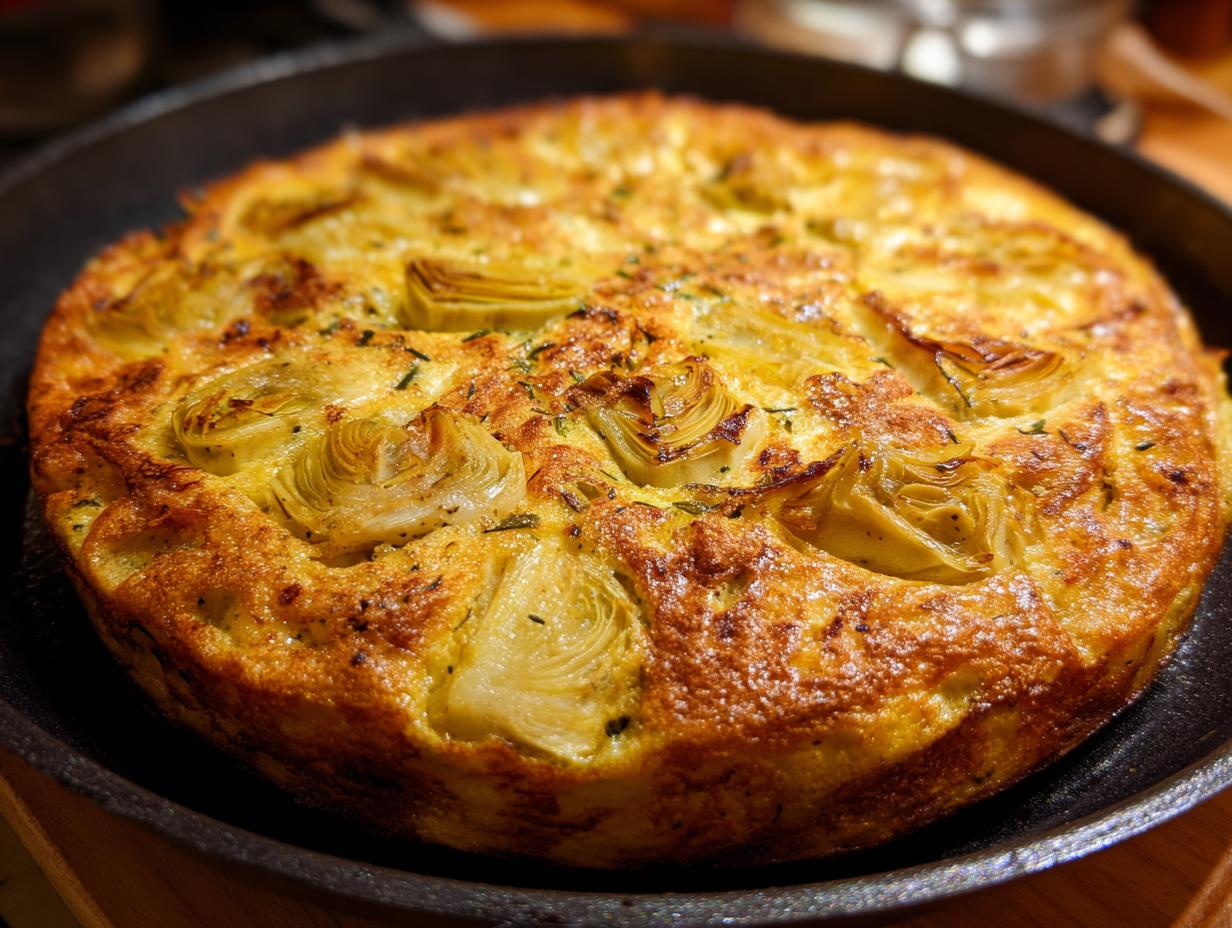 Frittata di Carciofi - detail 1