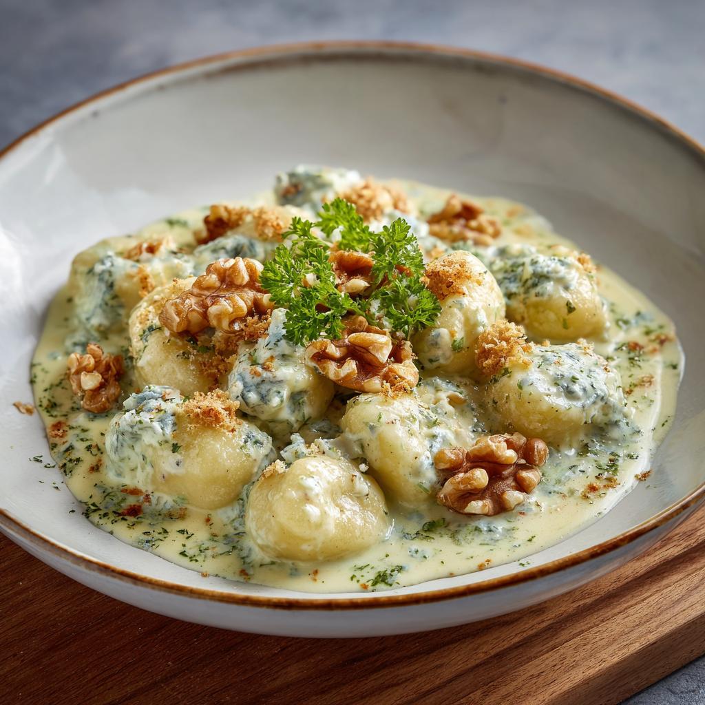 Gnocchi Gorgonzola e Noci - detail 1