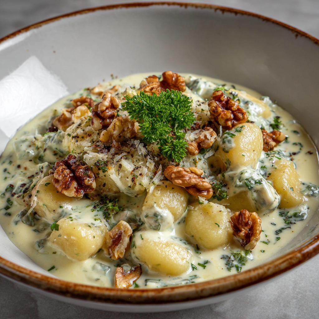 Gnocchi Gorgonzola e Noci