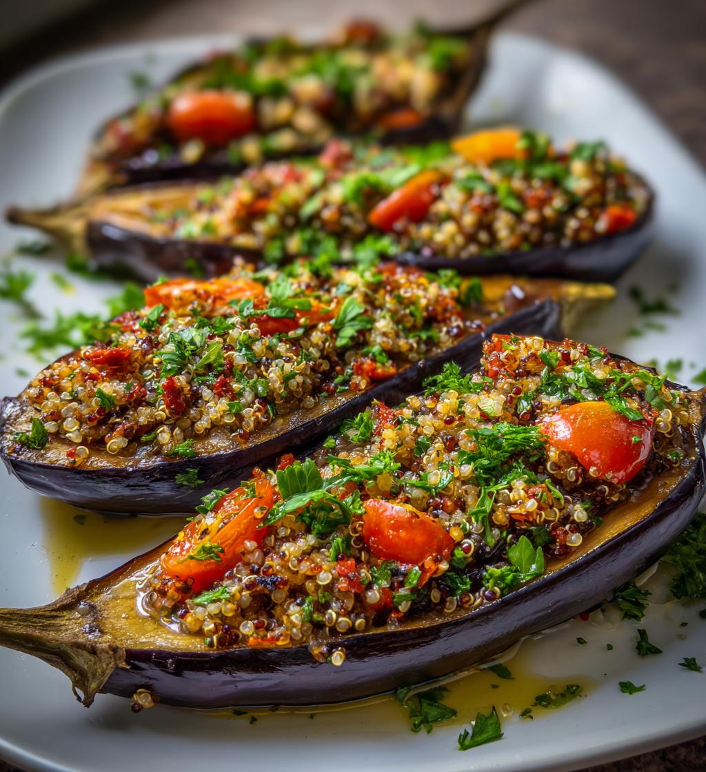 Melanzane Ripiene di Quinoa - detail 1