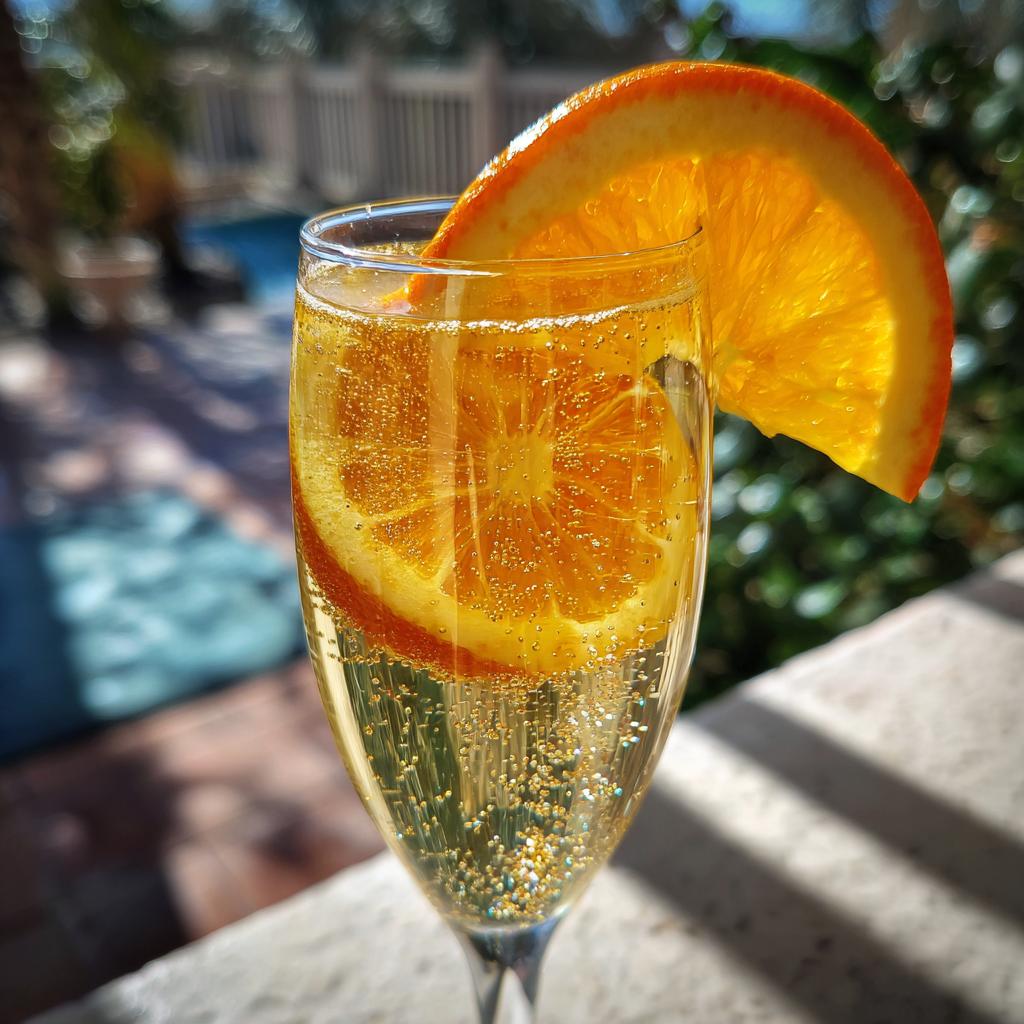 Mimosa Cocktail - detail 1