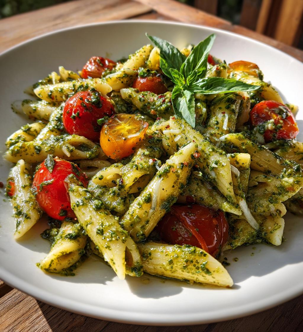 Pasta Fredda con Pesto - detail 1