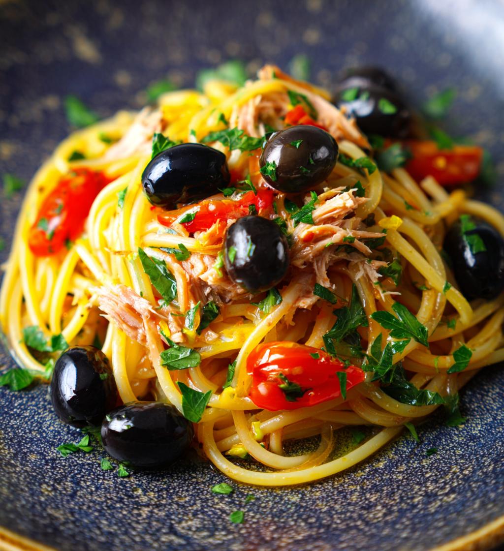 Pasta Tonno e Olive - detail 1