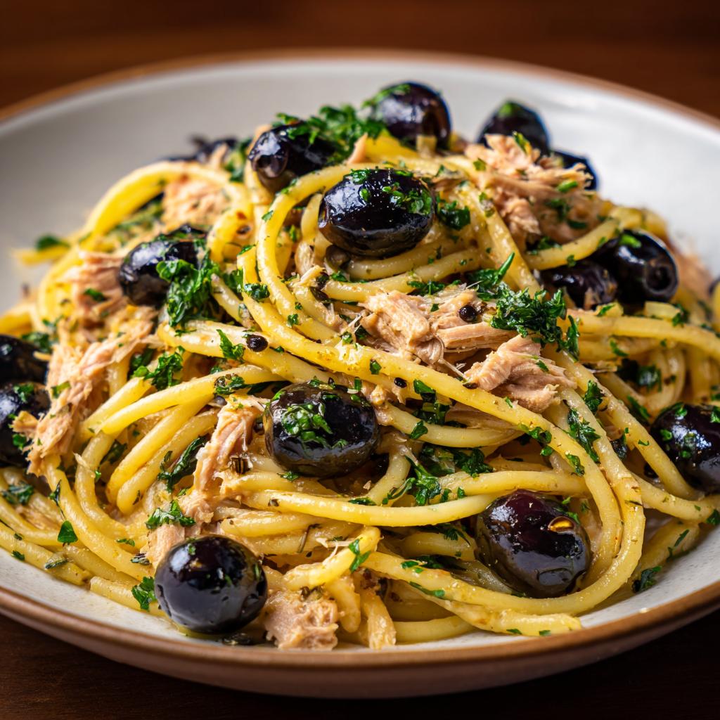 Pasta Tonno e Olive