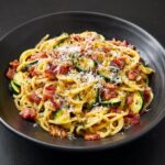 Pasta Zucchine e Pancetta