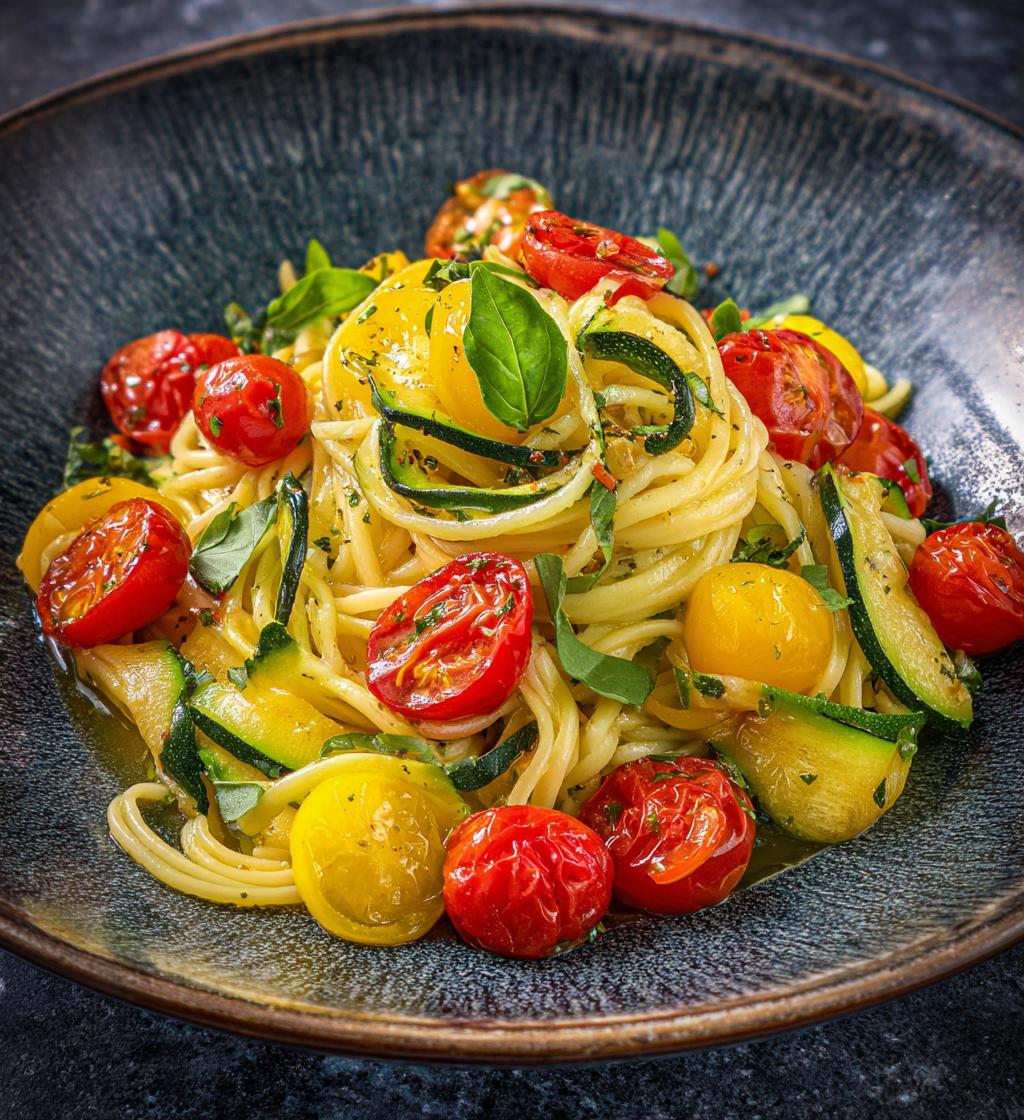 Pasta Zucchine e Pomodorini - detail 1