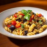 Pasta con Melanzane e Pomodorini