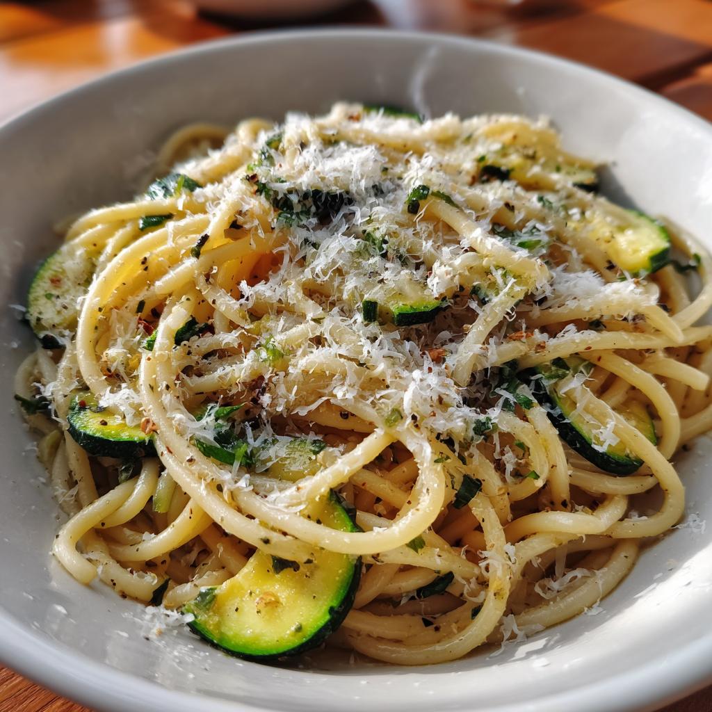 Pasta con Zucchine - detail 1