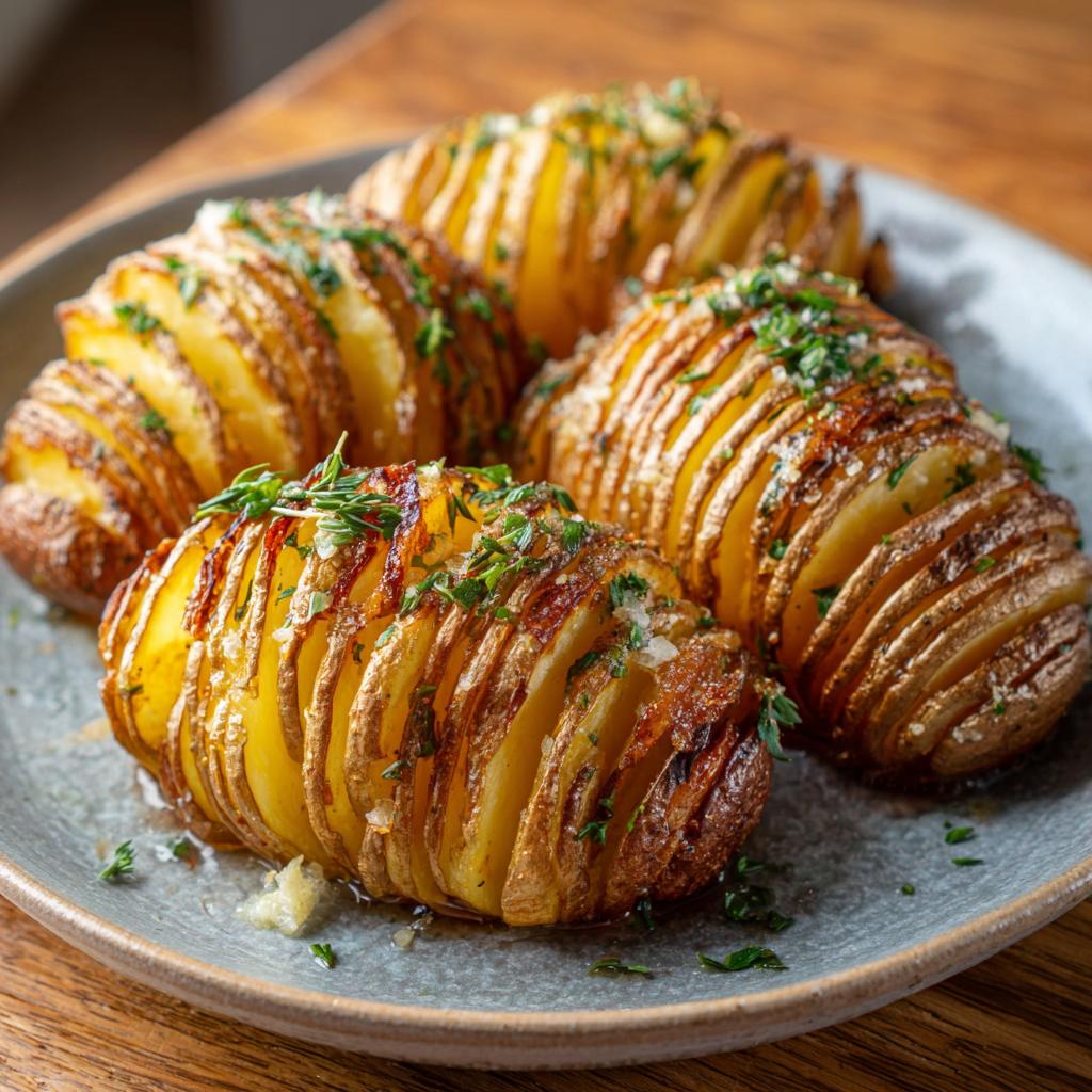 Patate Hasselback - detail 1