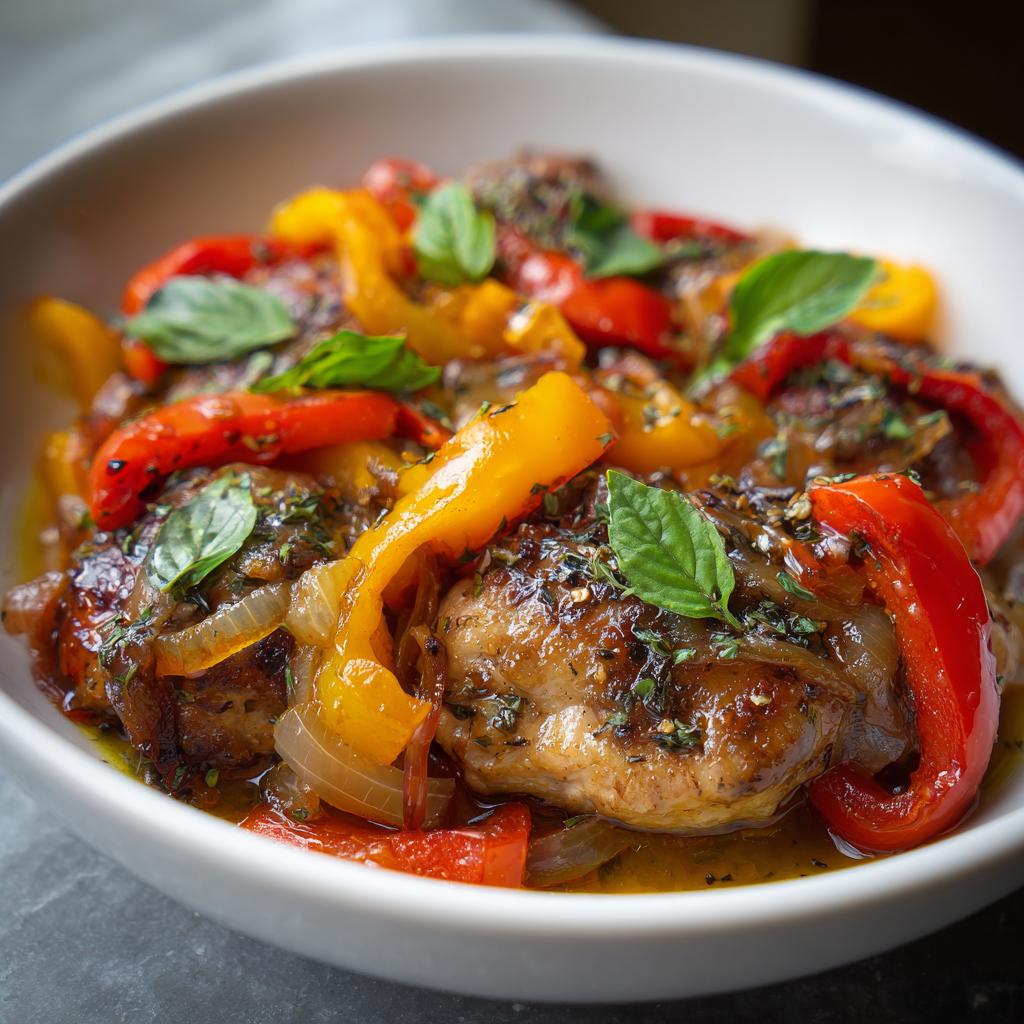 Pollo con Peperoni alla Romana - detail 1