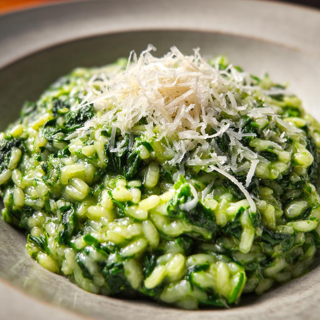 Risotto con Spinaci