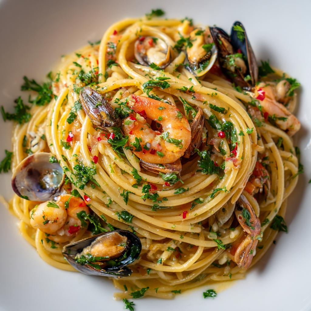 Spaghetti ai Frutti di Mare - detail 1