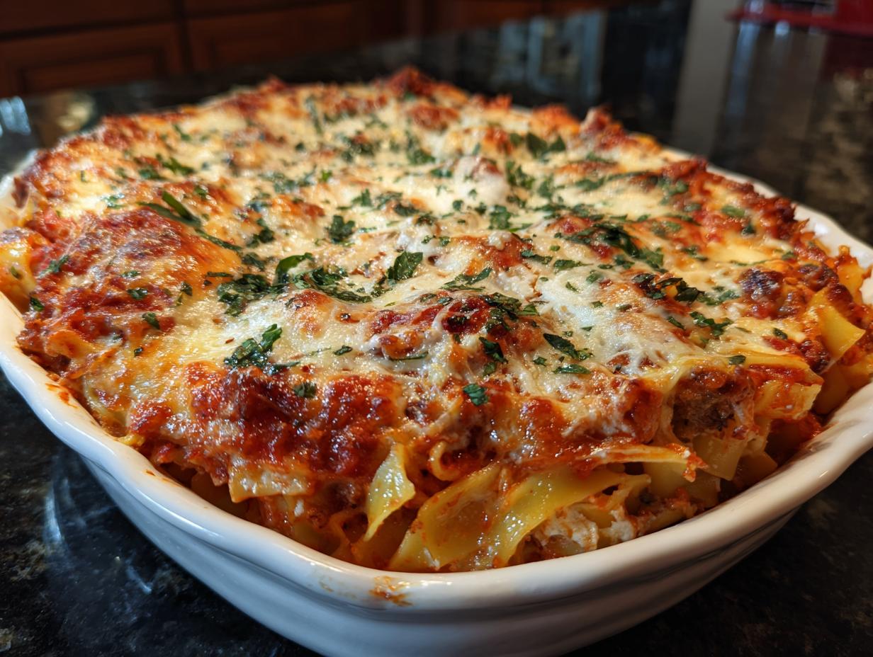 Tagliatelle al Forno - detail 2