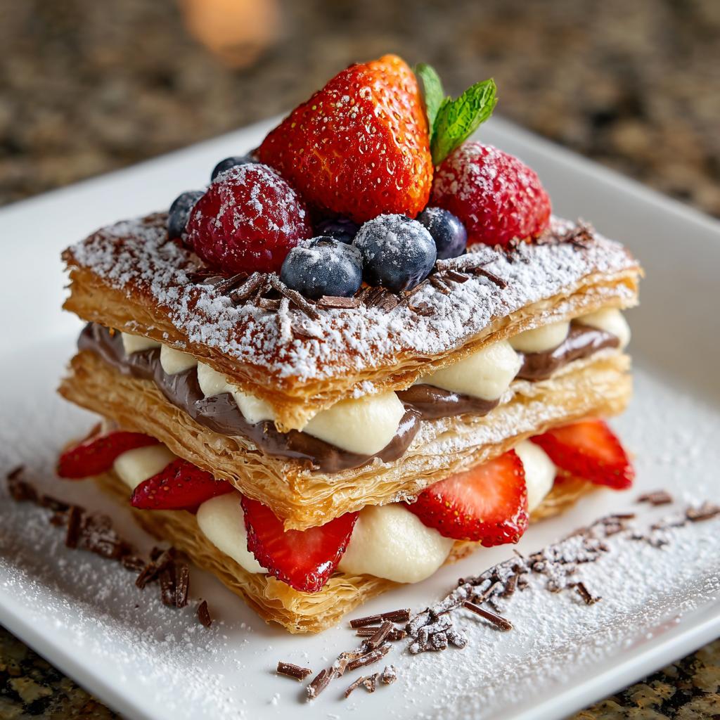 Torta Napoleone - detail 1