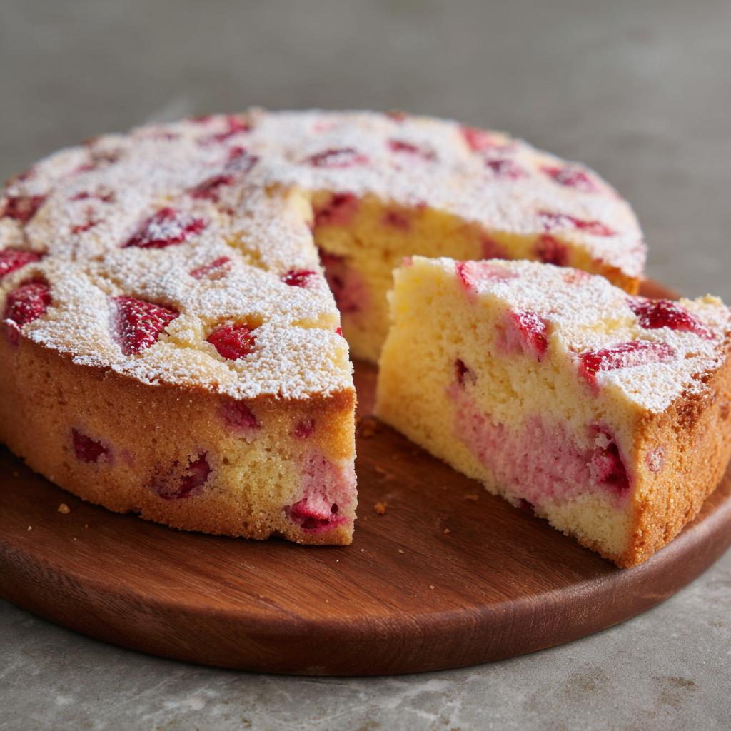 Torta allo Yogurt e Fragole - detail 1
