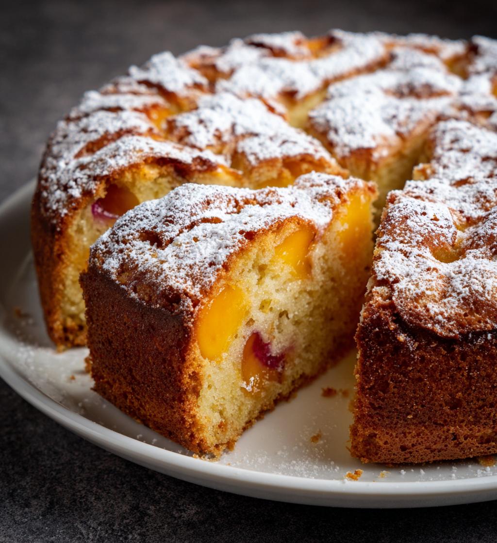 Torta di Pesche e Yogurt - detail 1