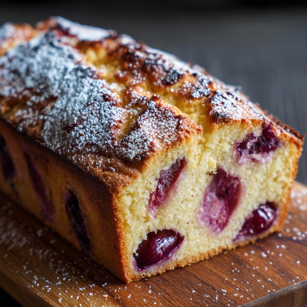 Yogurt Plumcake