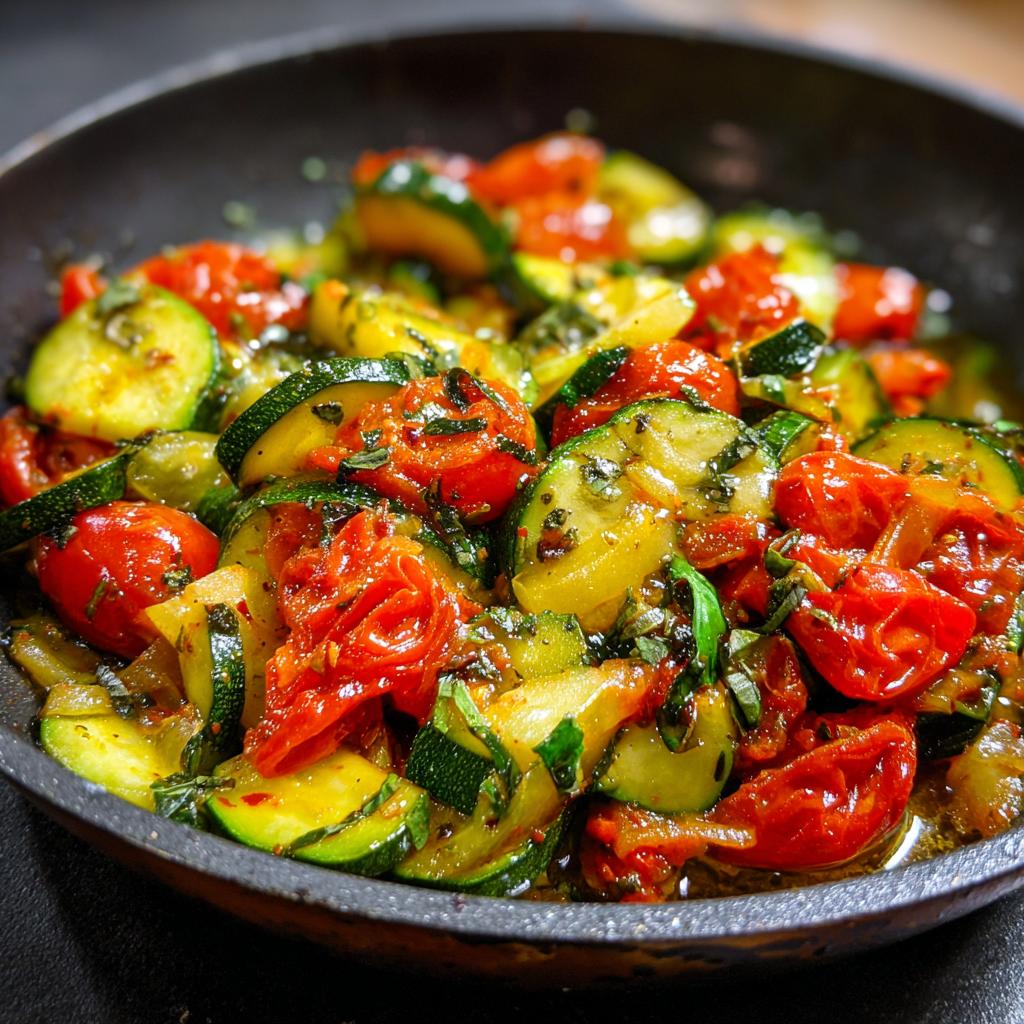 Zucchine in Padella con Pomodoro - detail 1