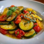 Zucchine in Padella con Pomodoro