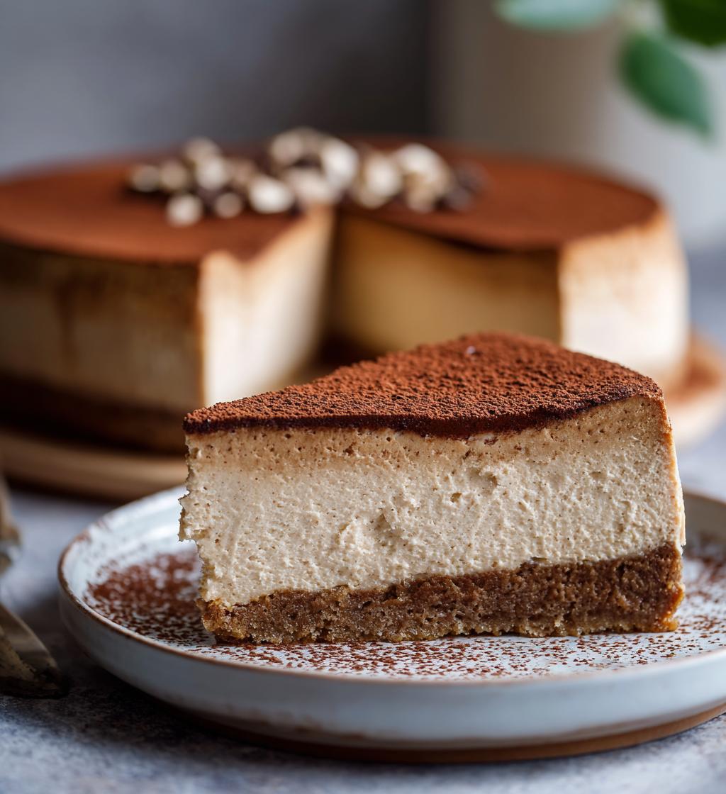 Cheesecake al caffè