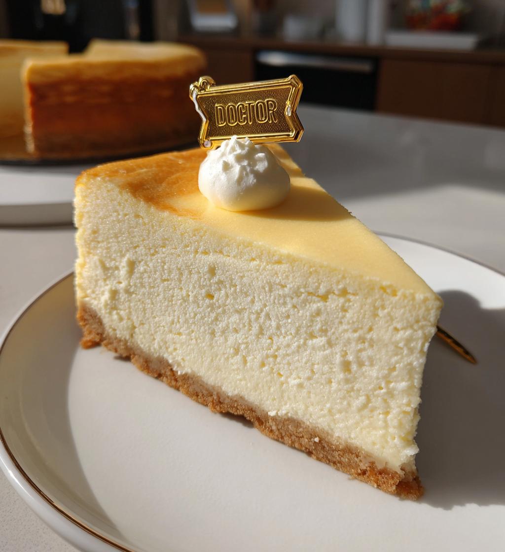 Cheesecake personalizzata con topper “Dottore/Dottoressa”