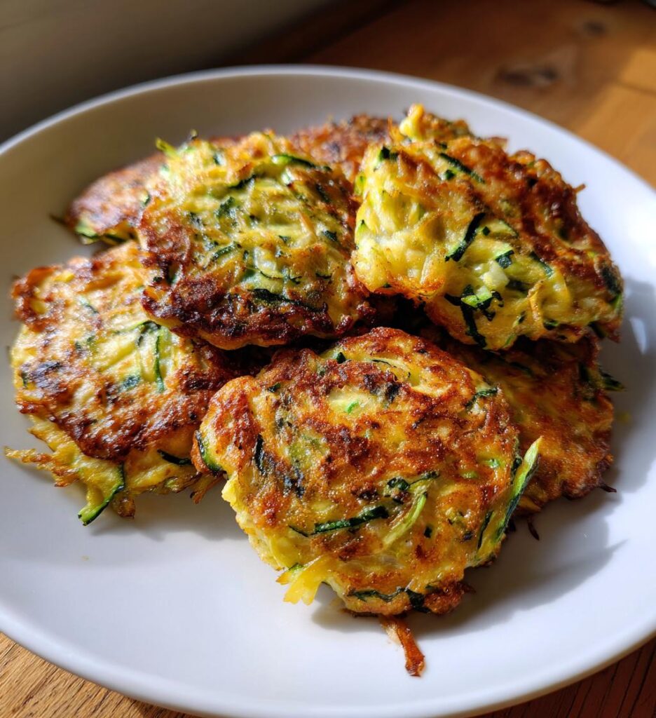 Frittelle di zucchine croccanti