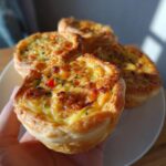 Mini quiche alle verdure