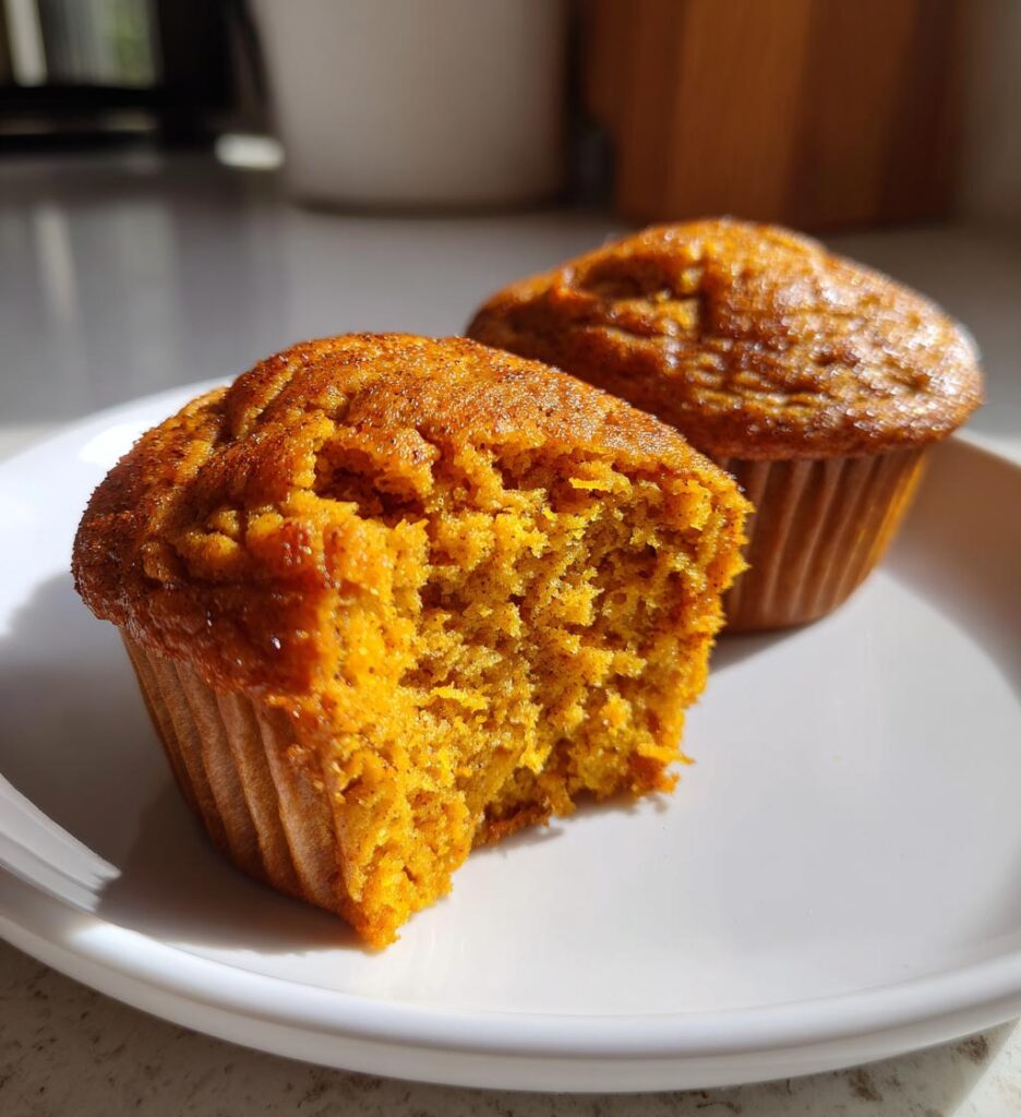 Muffin dolci alla zucca e cannella