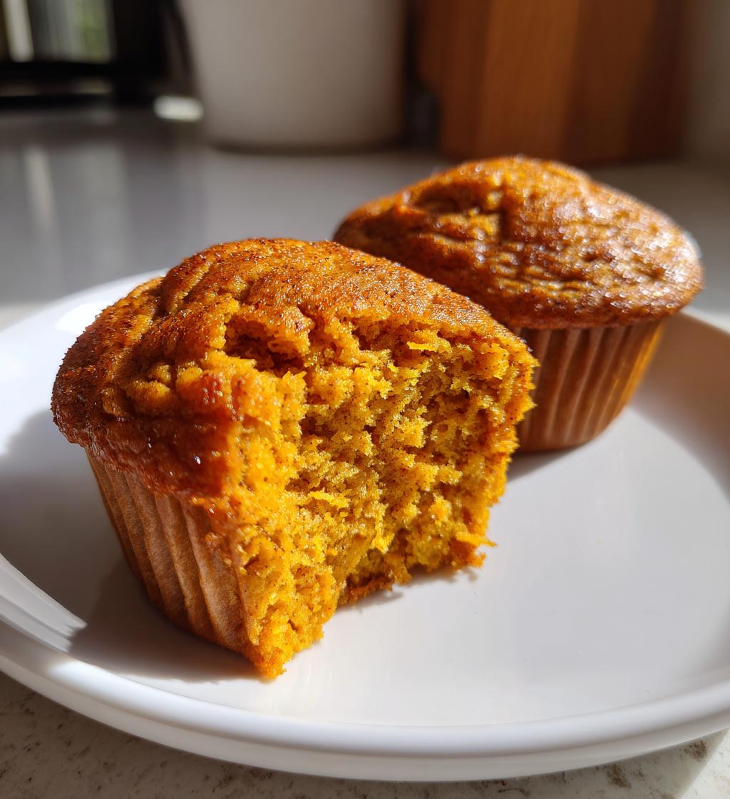 Muffin dolci alla zucca e cannella