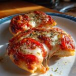 Pizzette morbide al pomodoro e mozzarella