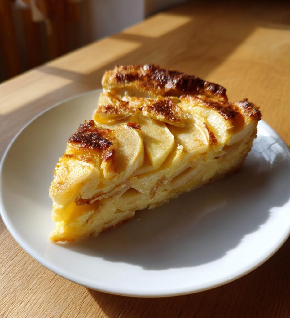Torta di mele con crema pasticcera