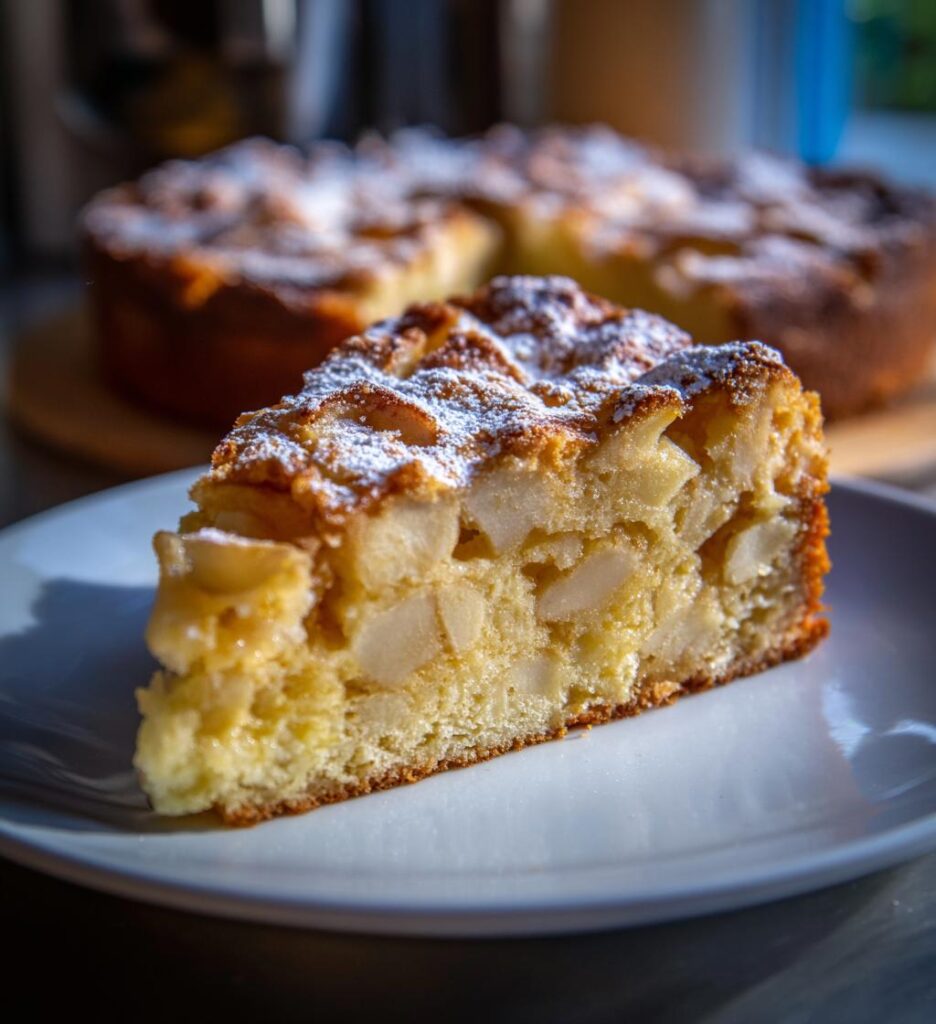 Torta di mele e ricotta