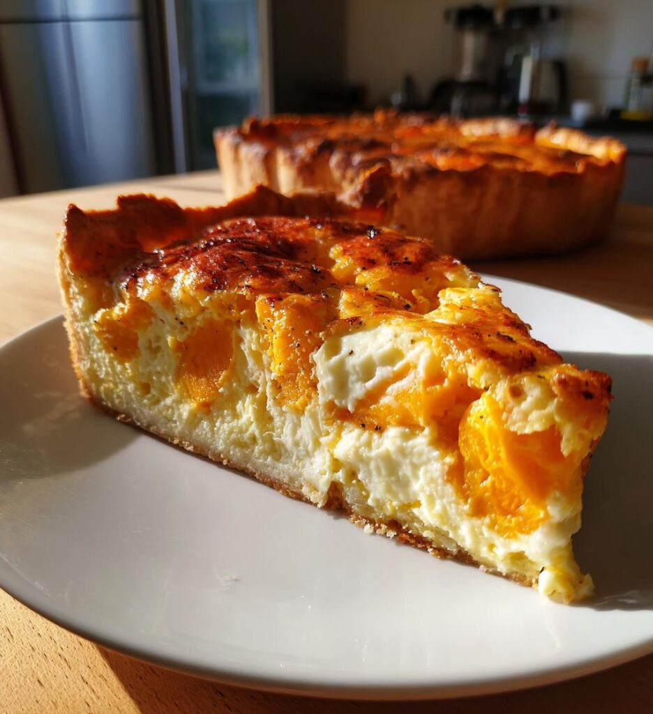 Torta salata alla zucca e formaggio