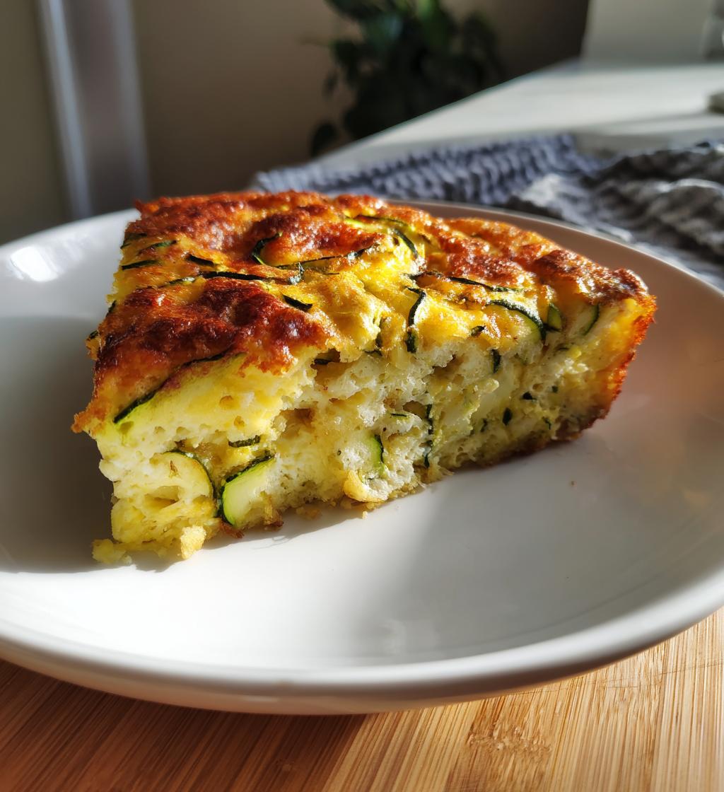 Torta salata con zucchine e formaggio