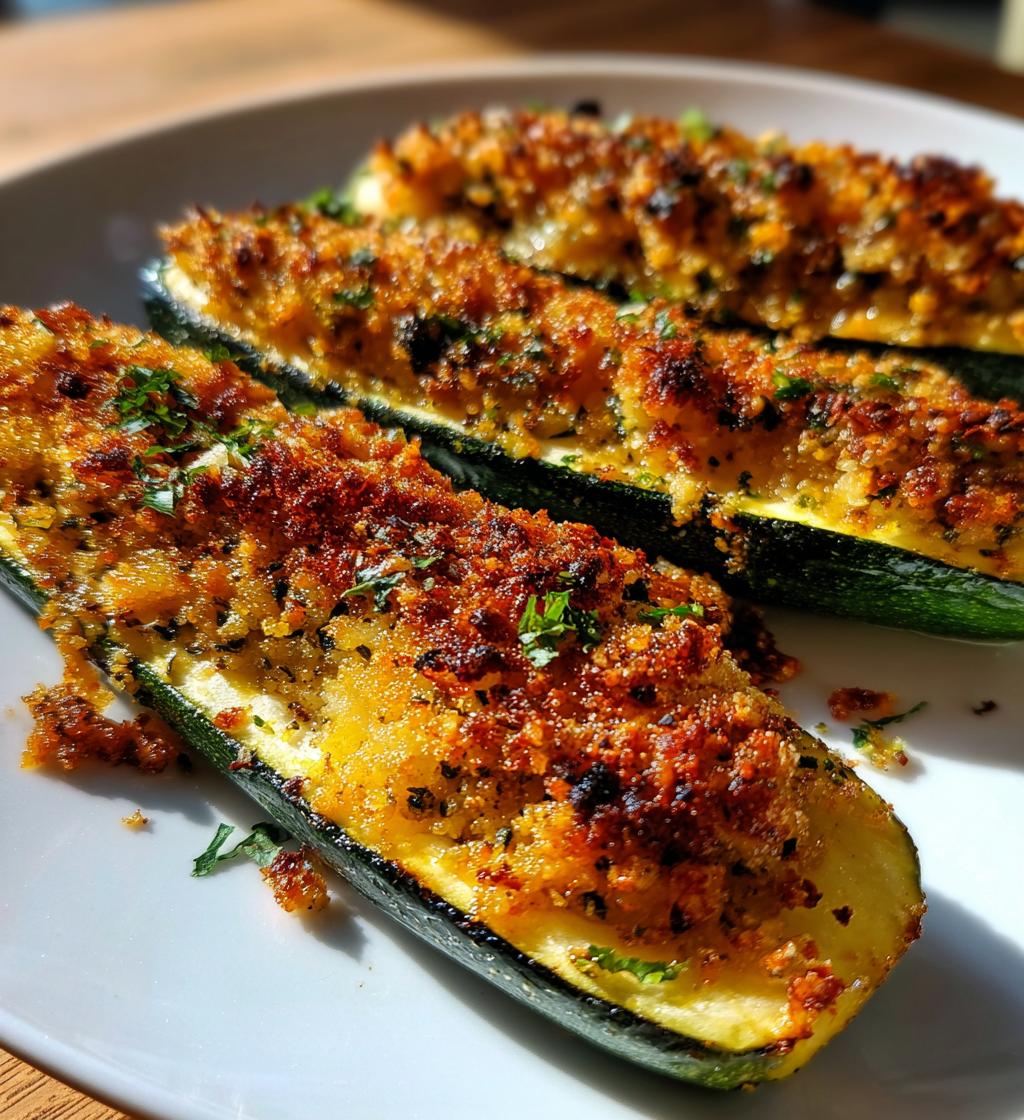Zucchine ripiene al forno
