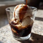 Affogato with Vanilla Gelato and Espresso