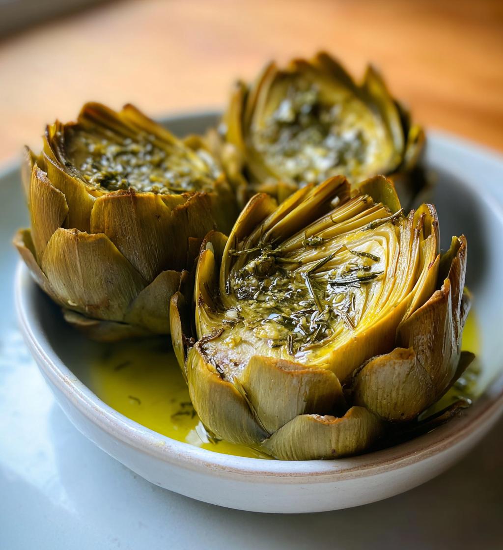 Carciofi alla Romana (Roman Style Artichokes)