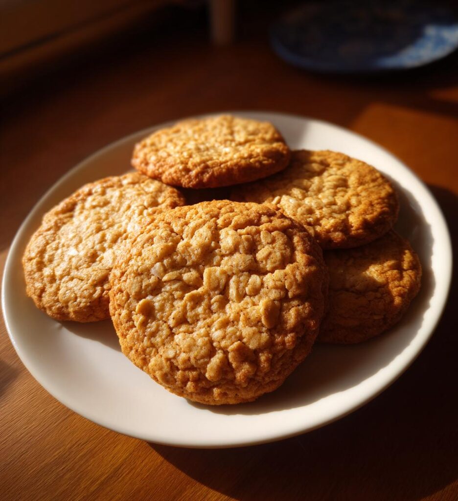Cinnamon Oatmeal Cookies