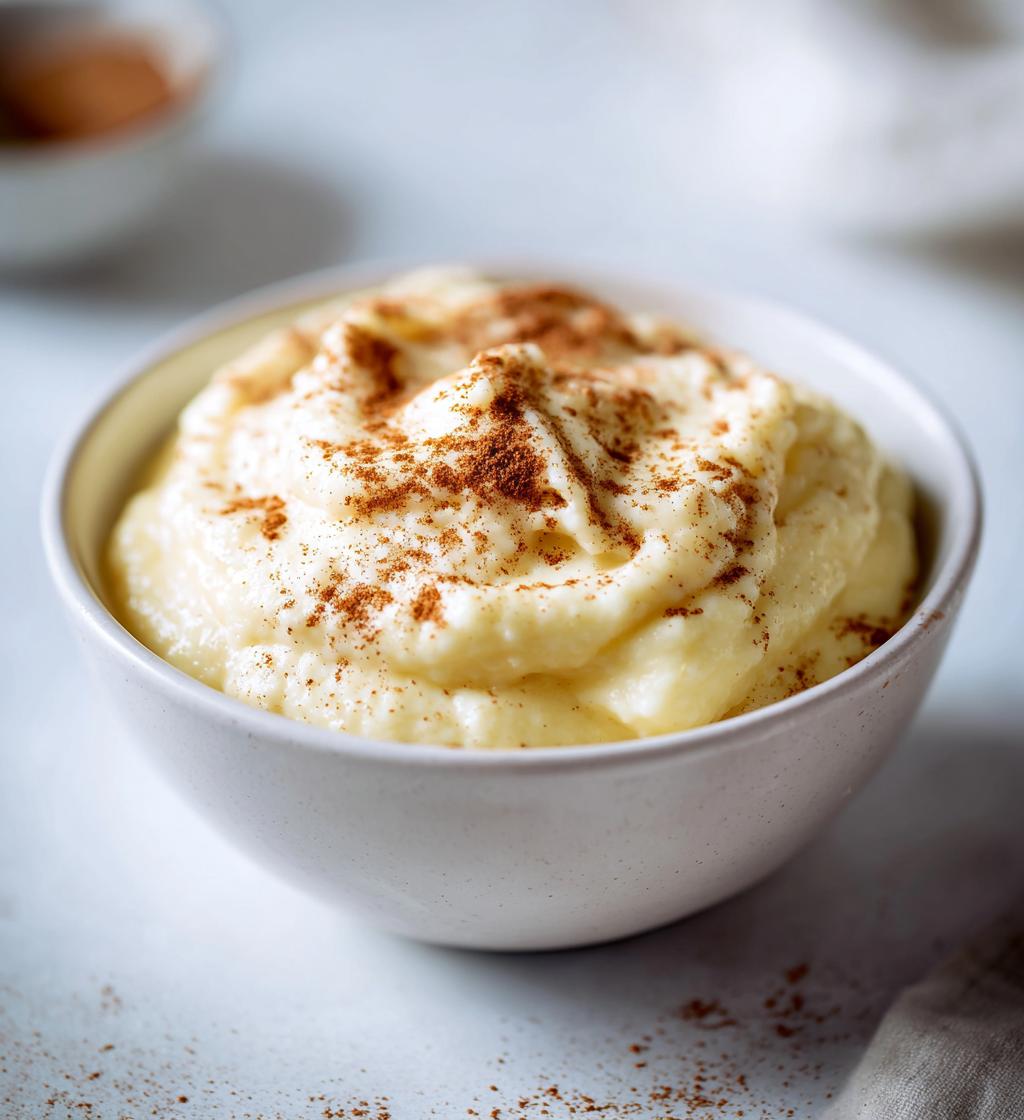Cinnamon Rice Pudding