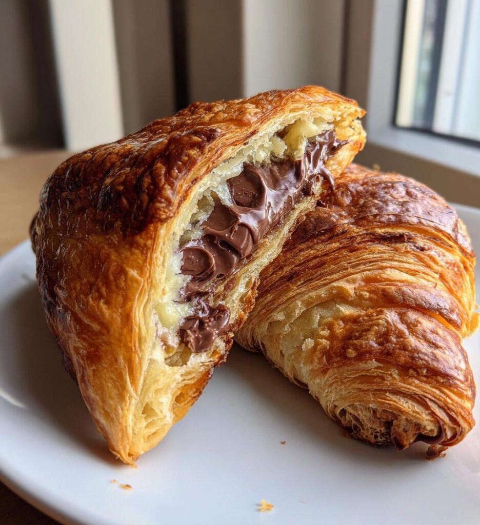 Croissant al cioccolato
